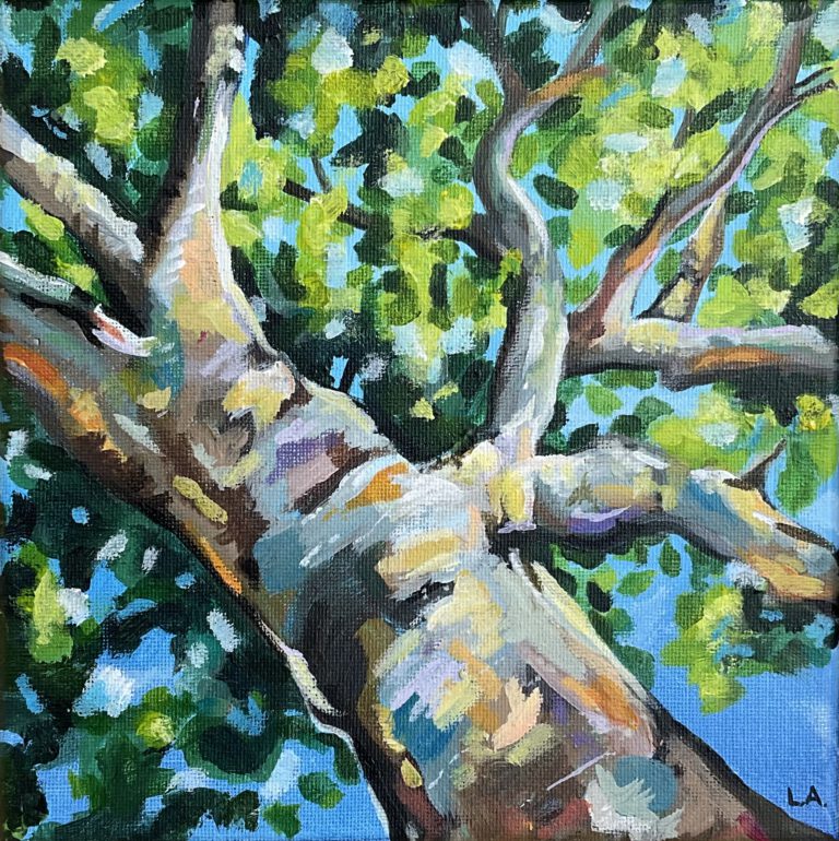 Schilderij boom